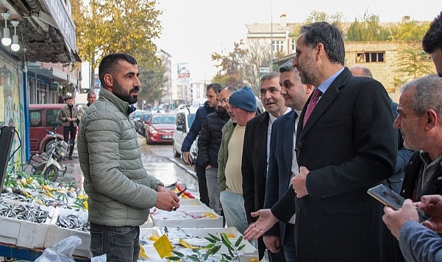 CHP Vekillerine "Sokağa inin dedi" Vekil İncesu, Iğdır esnafını gezdi