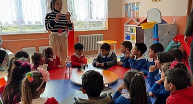 Damal’da miniklere suyun önemi anlatıldı