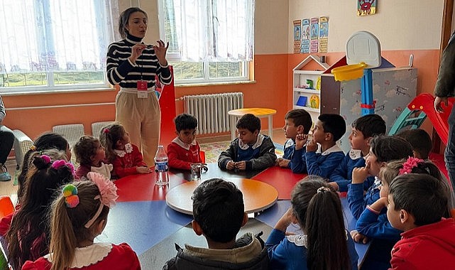Damal’da miniklere suyun önemi anlatıldı