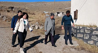 Damal Seyitören Köyü'ndeki tarihi yapı için inceleme yapıldı