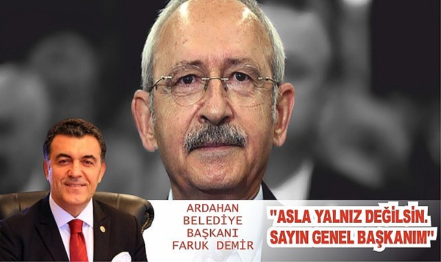 Faruk Demir’den Kılıçdaroğlu’na destek mesajı