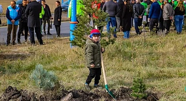 Fidanlar toprakla buluştu