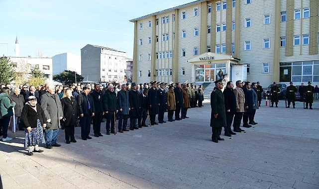 Gazi Mustafa Kemal Atatürk, vefatının yıl dönümünde törenle anıldı