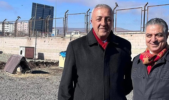 Göleli iş insanı Alihan Akkoç, ilçede hayvan barınağı açılışına katıldı