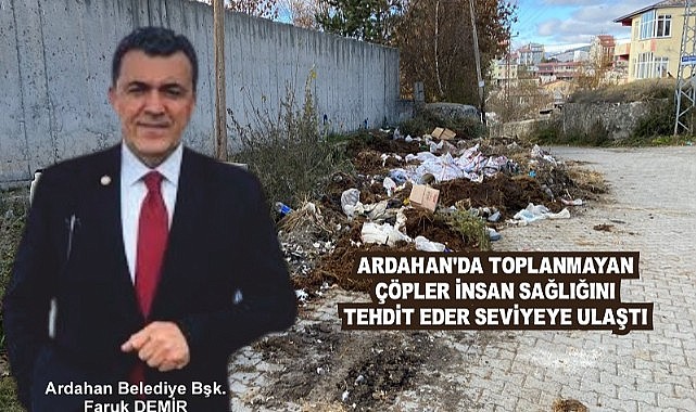 Her yerde çöp var, ama Belediye Başkanı sadece mesaj yayınlıyor!