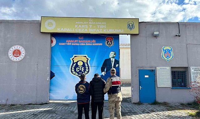 Kars'ta 28 farklı suçtan aranıyordu, jandarma yakaladı