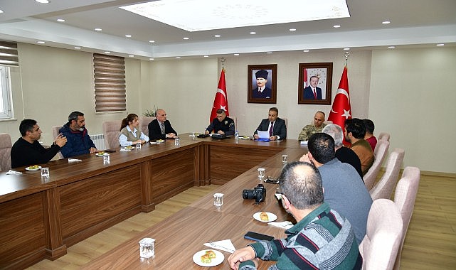 Kasım ayı “Emniyet ve Güvenlik Basın Toplantısı” gerçekleştirildi