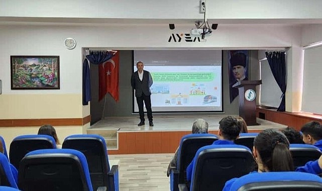 Lise öğrencilerine “vergi bilinci” aşılandı