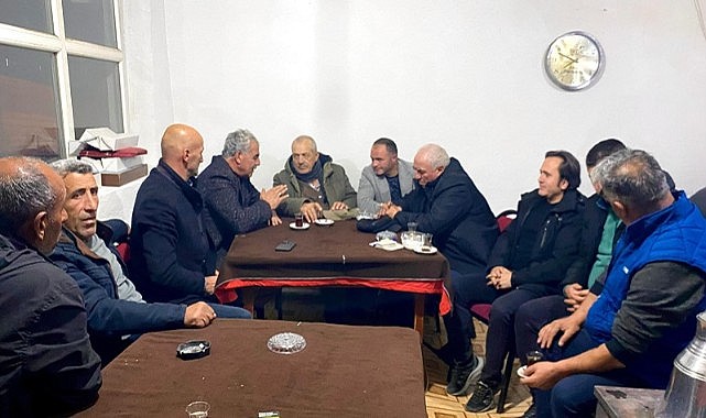 MHP İl Başkanı Mert, köylere Bahçeli’nin selamını götürdü