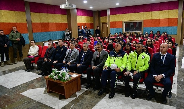 Öğrencilere Trafik Güvenliği Eğitimi verildi