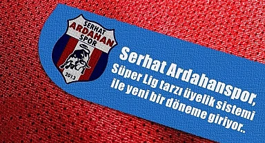 Serhat Ardahanspor'a Süper Lig sistemi geliyor