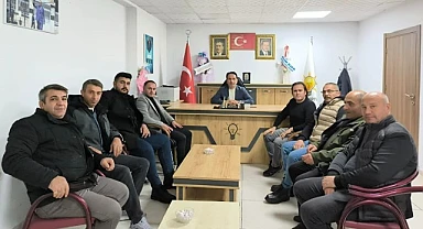 Ülkü Ocakları'ndan AK Parti Merkez İlçe Başkanlığı'na hayırlı olsun ziyareti