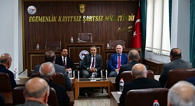 Vali Çiçek, İl Genel Meclisi’ni ziyaret etti