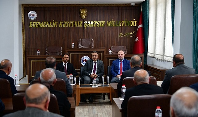 Vali Çiçek, İl Genel Meclisi’ni ziyaret etti