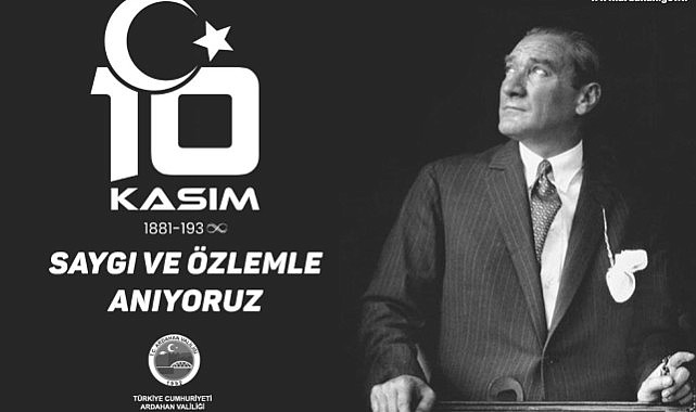 Vali Çiçek'in 10 Kasım Mesajı