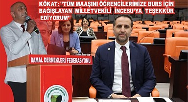 Vekil İncesu’nun, Milletvekilli maaşını öğrencilere bağışladığı ortaya çıktı!