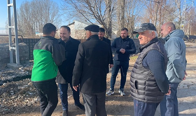 Vekil Koç, köylerdeki yatırımları yerinde inceledi