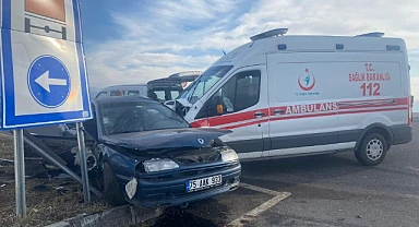 Yeni açılan Aşık Şenlik Tünel Yolu'nda yine kaza: 4 yaralı