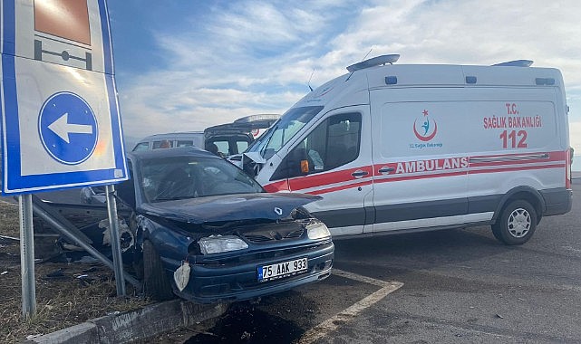 Yeni açılan Aşık Şenlik Tünel Yolu'nda yine kaza: 4 yaralı
