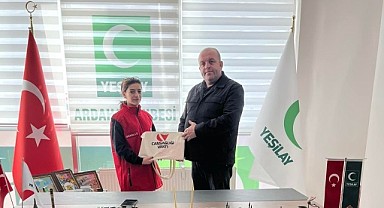 Yeşilay Ardahan Şubesi, Can Sağlığı Vakfı temsilcilerini ağırladı