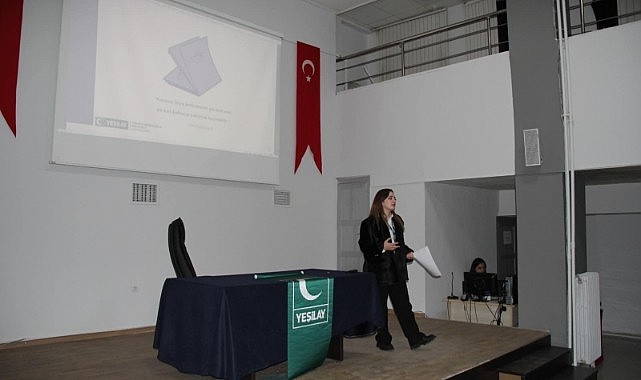 Yeşilay Şubesi'nden Emniyet Müdürlüğü personeline eğitim