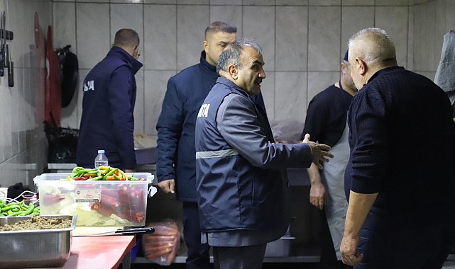 Zabıtadan restoran ve lokantalara denetim