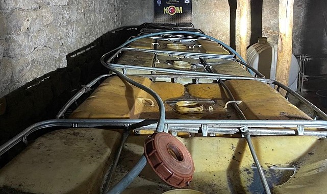 Ağrı'da 8 ton 510 litre kaçak motorin ele geçirildi