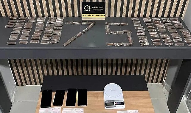Ardahan’da uyuşturucu operasyonu