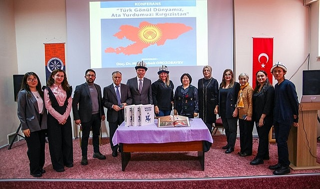 ARÜ'de Kırgızistan konferansı gerçekleştirildi
