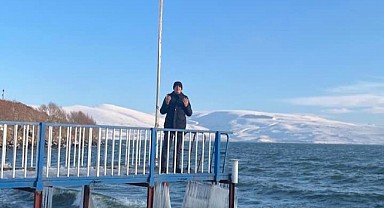 Çıldır Gölü buz tutsun diye dua ettiler