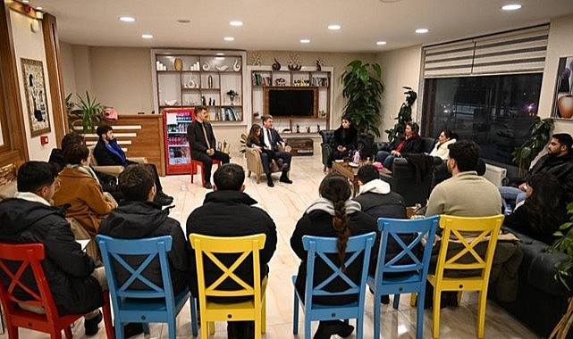 DOB Genel Müdürü Tan Sağtürk, Ardahan Üniversitesi öğrencileriyle söyleşi yaptı