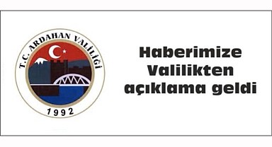 "DSİ'nin toplulaştırma projesi çiftçiyi mağdur etti" başlıklı haberimize Valilikten açıklama geldi
