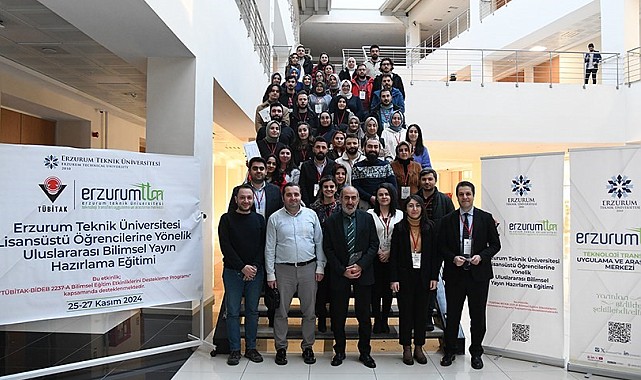 ETÜ'de uluslararası bilimsel yayın hazırlama eğitimi gerçekleştirildi