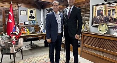 GÖLE-FED Başkanı Eren Küpeli, Özgen Nama’ya “hayırlı olsun” ziyaretinde bulundu