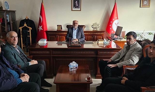 Hafızlık Kur'an Kursu öğrencilerinden İl Müftüsü Karadeniz'e ziyaret