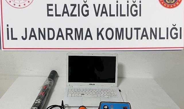 Hazine için keşif yapan 4 şüpheli suçüstü yakalandı