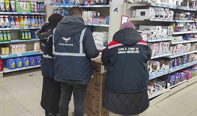 Kars'ta gıda denetimleri sürüyor