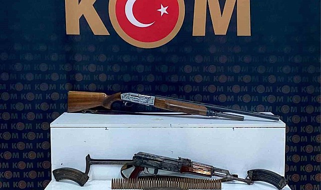 Kars'ta silah operasyonu