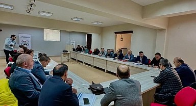 Mesleki Eğitim Değerlendirme toplantısı yapıldı