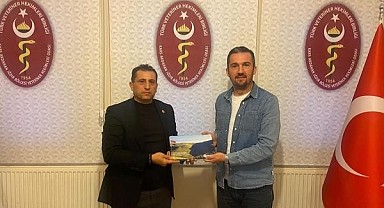 Müdür Cineviz'den Kars Veteriner Hekimleri Odası'na ziyaret