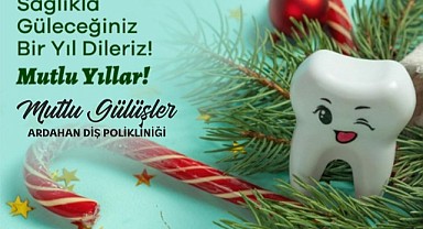 Mutlu Gülüşler Diş Polikliniği: “2025 Sağlıkla Güleceğiniz Bir Yıl Olsun”