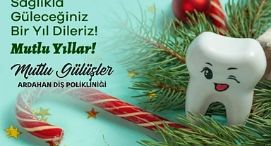 Mutlu Gülüşler Diş Polikliniği: “2025 Sağlıkla Güleceğiniz Bir Yıl Olsun”