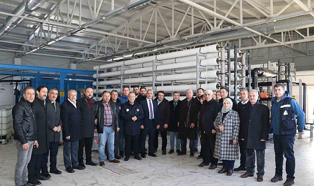 Oltu arıtılmış suya kavuşuyor