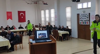 Polisten, özel bireylere trafik eğitimi