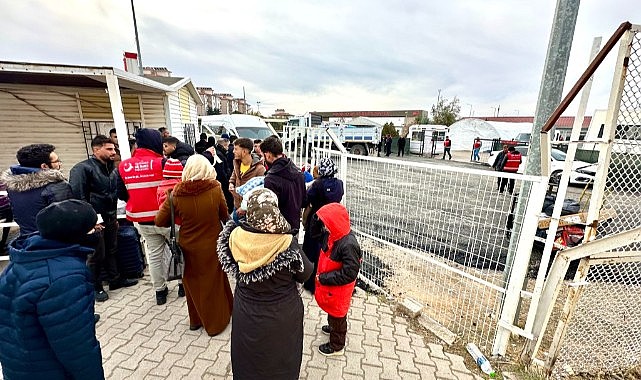 Suriyeliler yurtlarına dönüyor