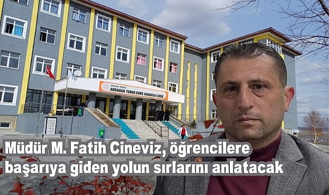 Tarım Müdürü Cineviz, lise öğrencilerine konferans verecek