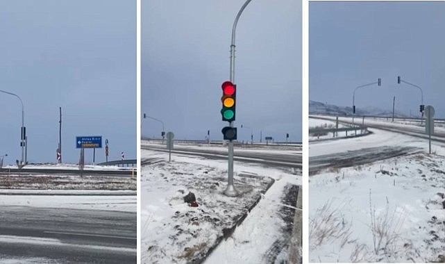 Trafik ışıkları Çıldır’da kazalara davetiye çıkarıyor!