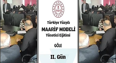 Türkiye Yüzyılı Maarif Modeli yönetici eğitimi Göle’de devam ediyor