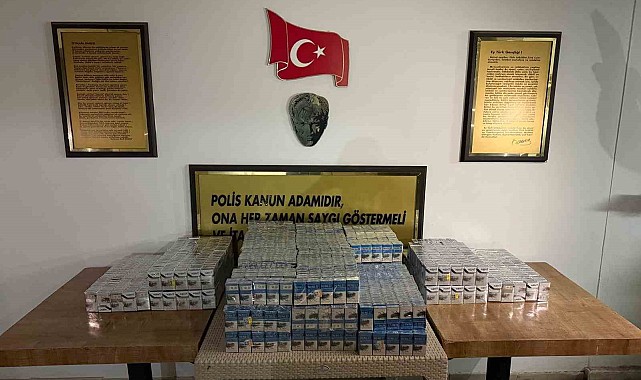 Ağrı'da 9 bin 675 paket kaçak sigara ele geçirildi