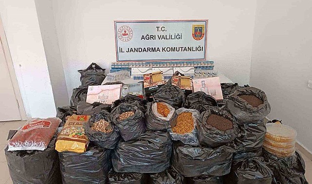 Ağrı'da kaçakçılıkla mücadele pperasyonu: 9 şahıs gözaltına alındı